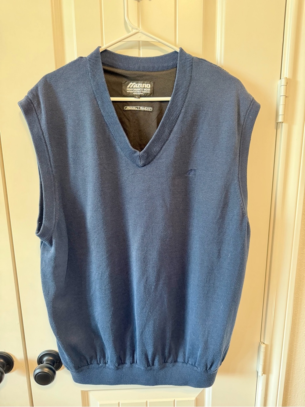 Mizuno WindLite Navy Golf Sweater Vest Men’s L